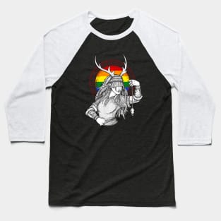 Lgbt Heilung Shaman gay lesbian pride Baseball T-Shirt